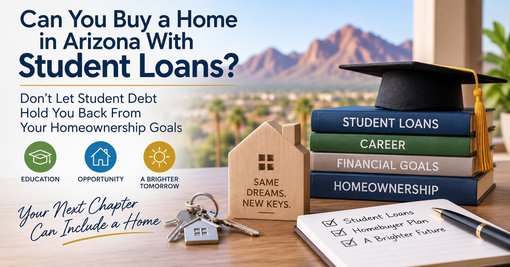 Can you buy a home with student loans