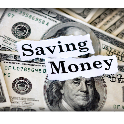 saving money